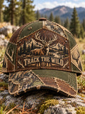 Retro Hunting Season Art Printed Baseball Cap