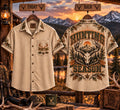 Hunting Season Deer Skull & Antler Men's Shirt