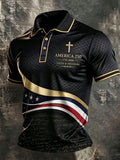 Men'S 250Th Anniversary Cross Faith Retro Polo Shirt In The United States