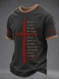 Men's Faith Print Short Sleeve T-Shirt
