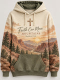 Women's Faith Print Casual Sweatshirt