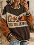 🍂 'Tis The Season Fall Coffee & Football Sweatshirt