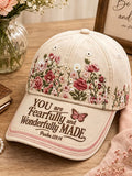 Unisex Retro Faith  Printed Hat