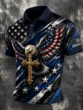 Men's USA 250th Anniversary Print Polo Shirt