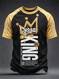 Men's Faith Printed Casual T-shirt