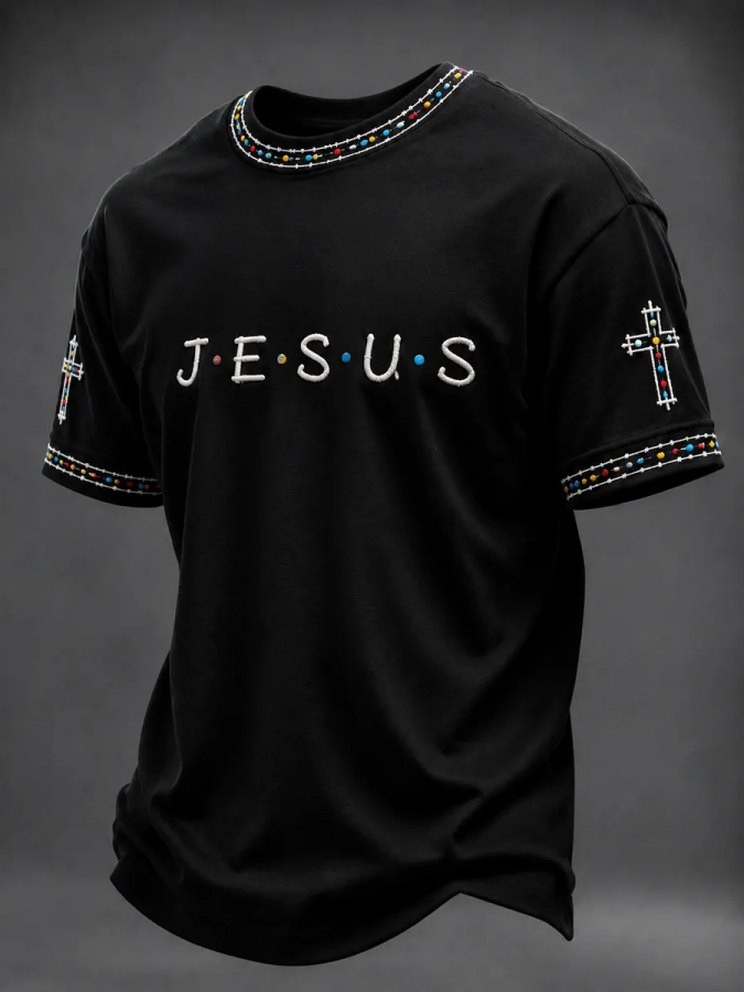 Men'S Faith Printed T-Shirt