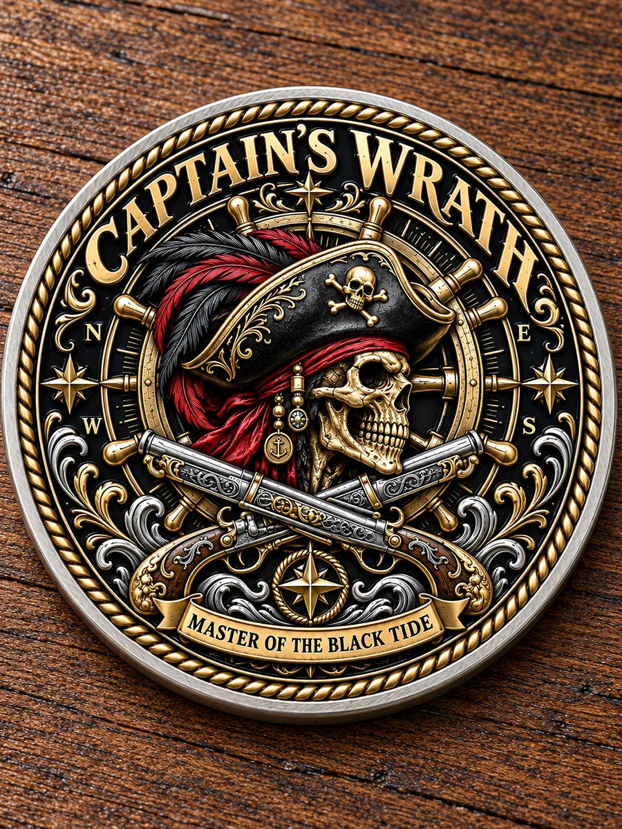 Captain’s Wrath Pirate Commemorative Medal