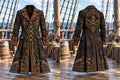 ⚔️ Men's Pirate Captain & Crossed Swords Coat