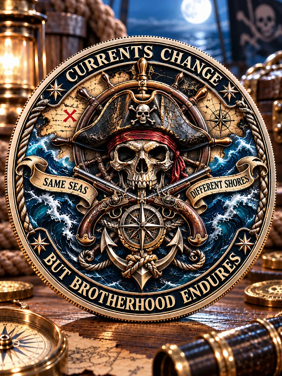 Release the Kraken Pirate Commemorative Medal