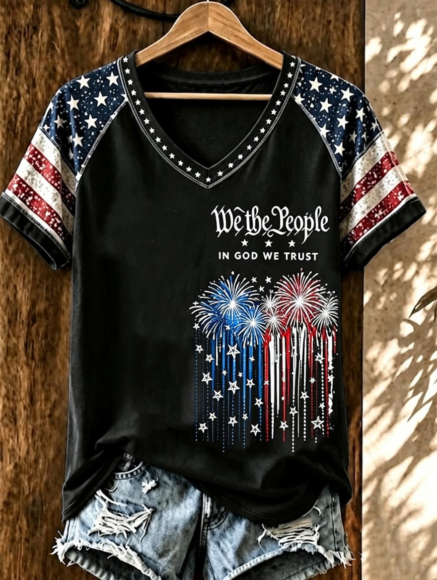 Women'S Christian V-Neck T-Shirt
