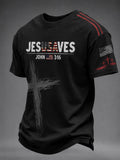 Men's Faith Printed short sleeves t-shirt