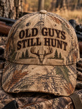 Vintage Hunting Culture Print Baseball Cap