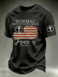 Men's Faith Printed Casual T-shirt