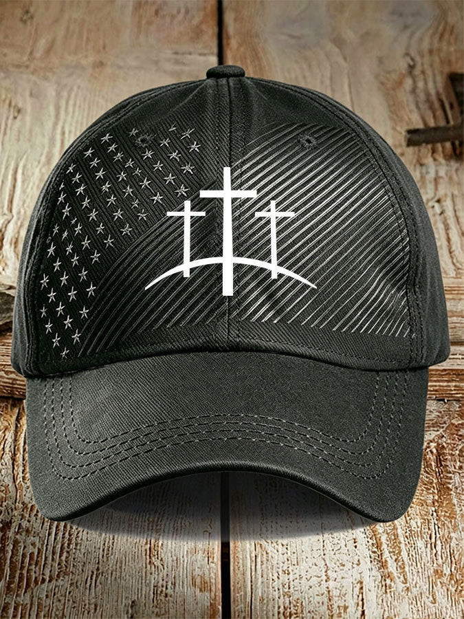 Unisex Faith Print Casual Hat
