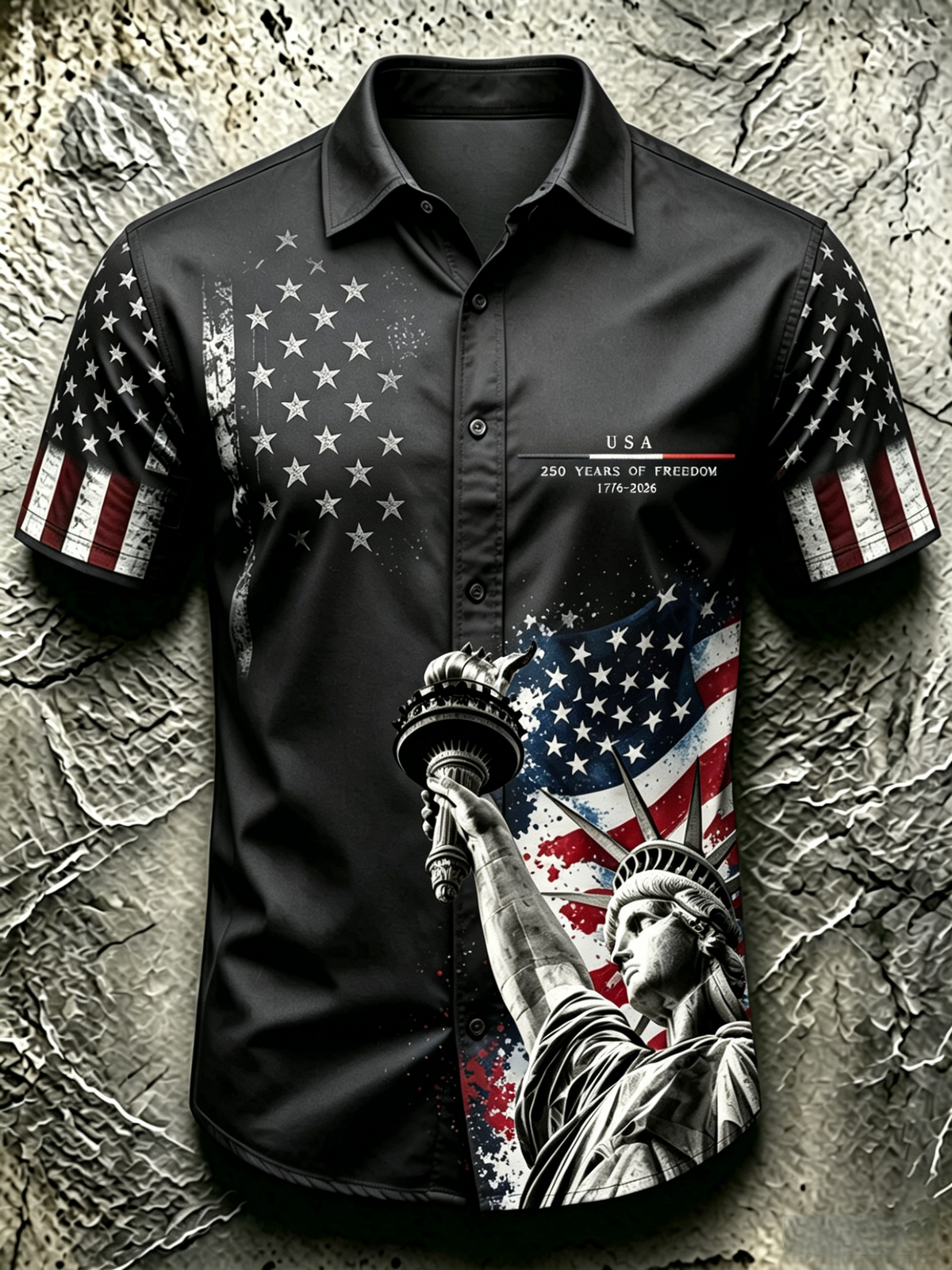 250Th Anniversary Commemorative Faith Printed Round Neck Top In The United States