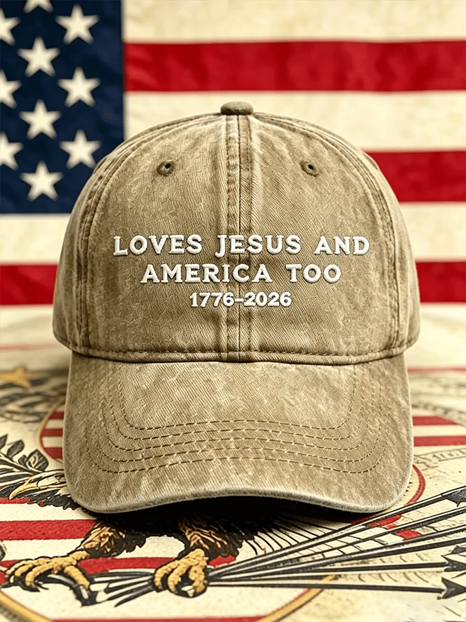 Women's Independence Day Faith Printed Cap