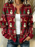 Women's Casual Christmas Cardigan