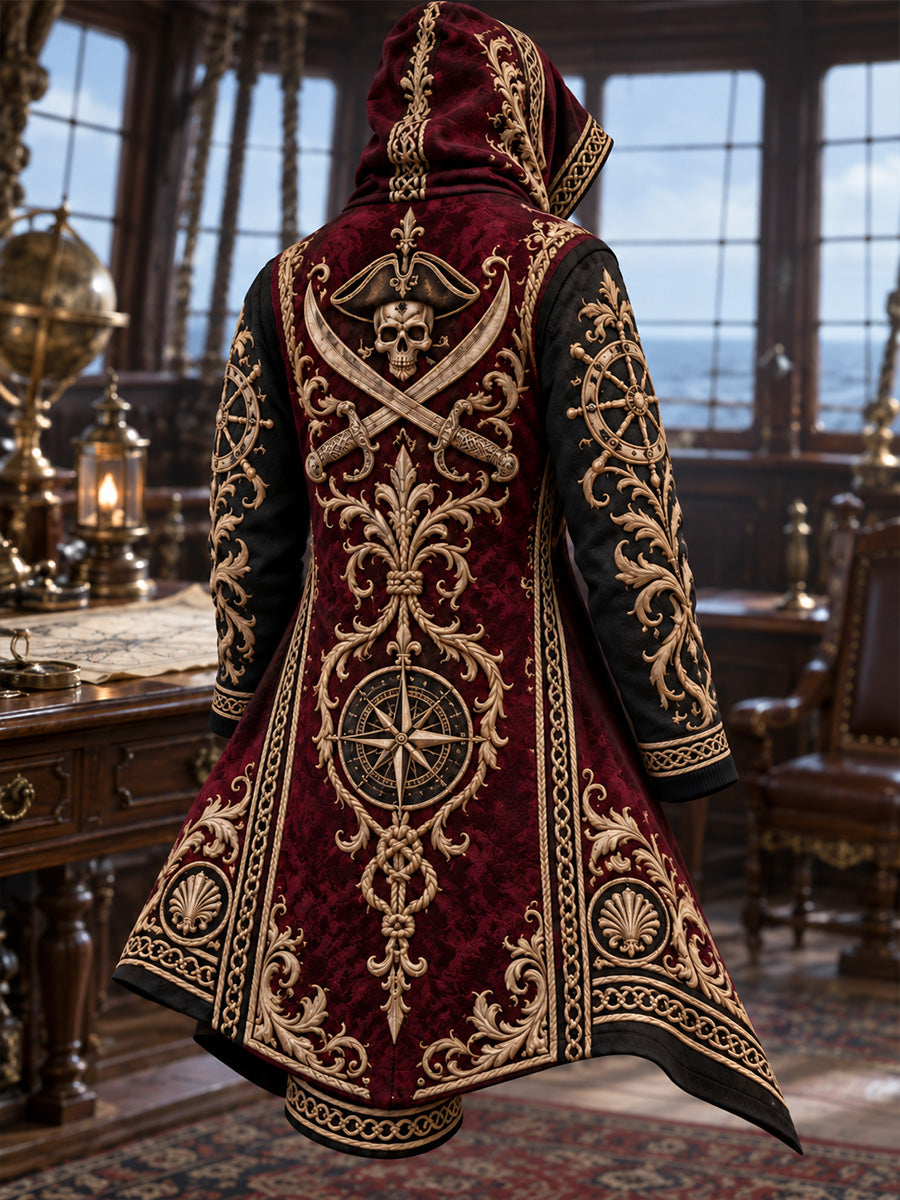 ⚔️ Captain's Sabers & Baroque Filigree Pirate Coat