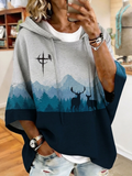Women's Natural Scenery Faith Printed Hoodie