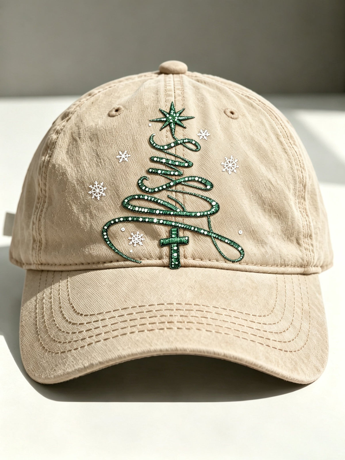 Christmas Print Baseball Caps For Men And Women