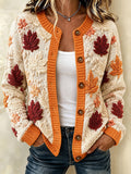 Women'S Fall Faith Print Top