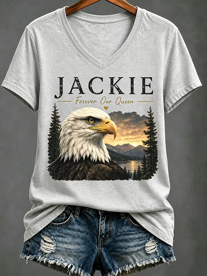Women'S Casual Bald Eagle