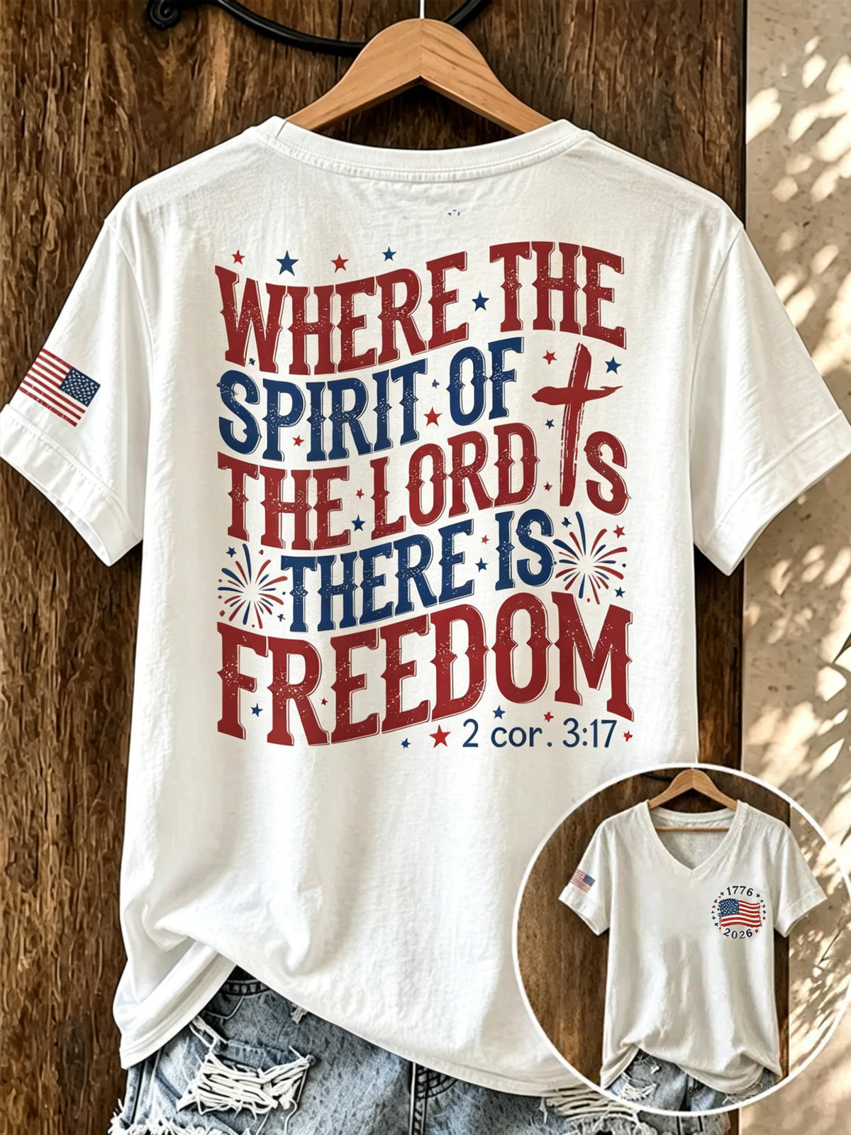 Women's 250th Anniversary Print T-Shirt