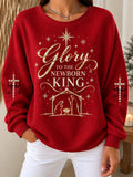 Women's Casual Printed Hoodie