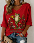 Women's 'Jesus Thinks I'm A Delight' Printed Casual T-Shirt