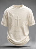 Men'S Faith Print Short Sleeve T-Shirt