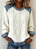 Women's Autumn Print Casual Sweatshirt