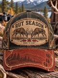 🌲 Rut Season Born To Hunt Stag Clash Baseball Cap