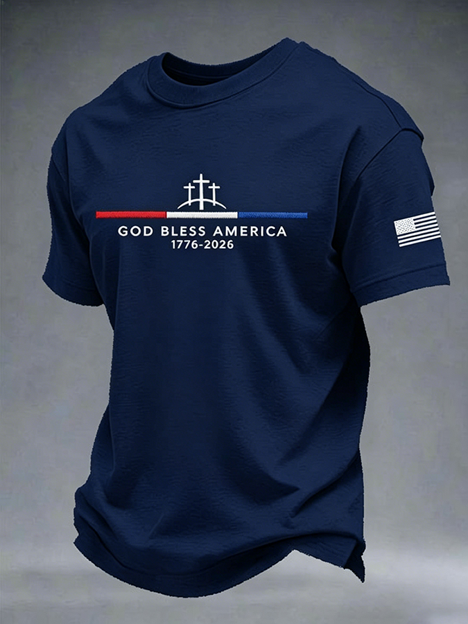 Men'S Faith Printed T-Shirt