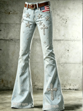 Women's Faith Printed Casual Jeans