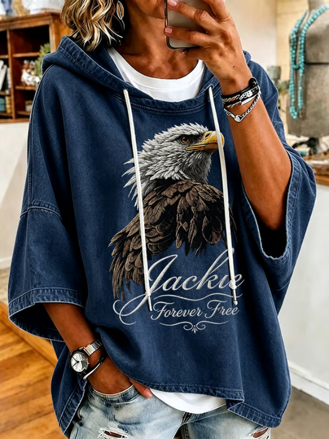 Women'S Casual Bald Eagle