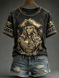 Women's Pirate Vintage T-Shirts