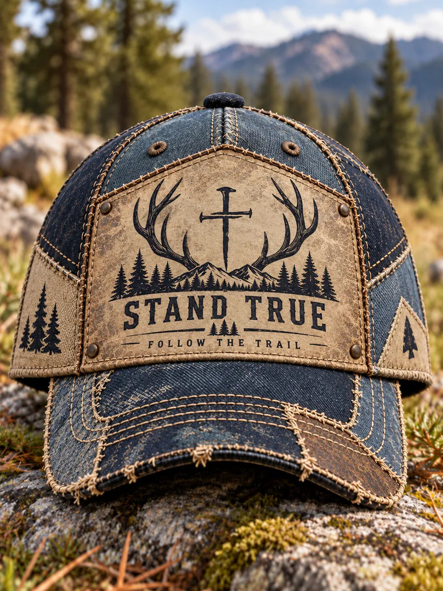 Retro Hunting Season Art Printed Baseball Cap