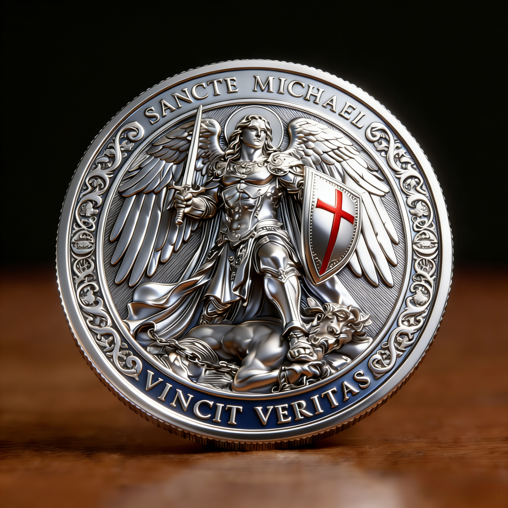 🏆New Year 60% OFF- Saint Michael Guardian Coin