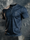 Retro Western-Style Faith Men'S T-Shirt