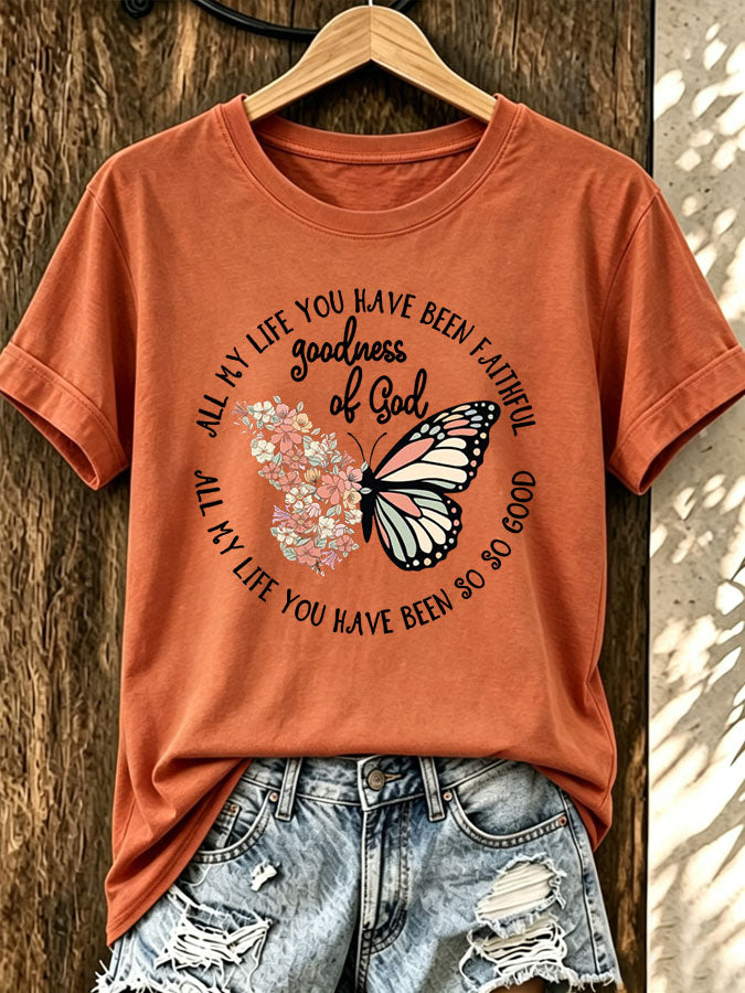 Women's All My Life You Have Been Faithful T-shirt