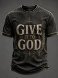 Men's Gift of God Printed T-shirt