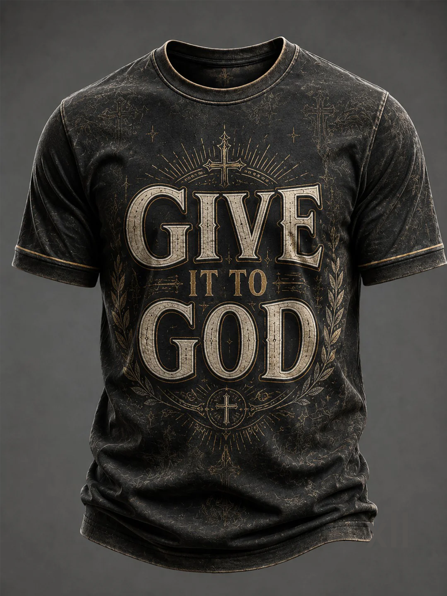 Men's Gift of God Printed T-shirt