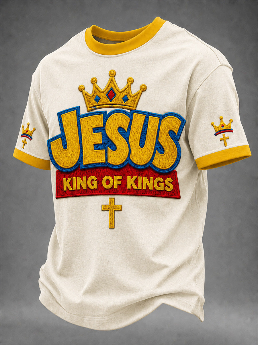 Men'S Faith Printed T-Shirt