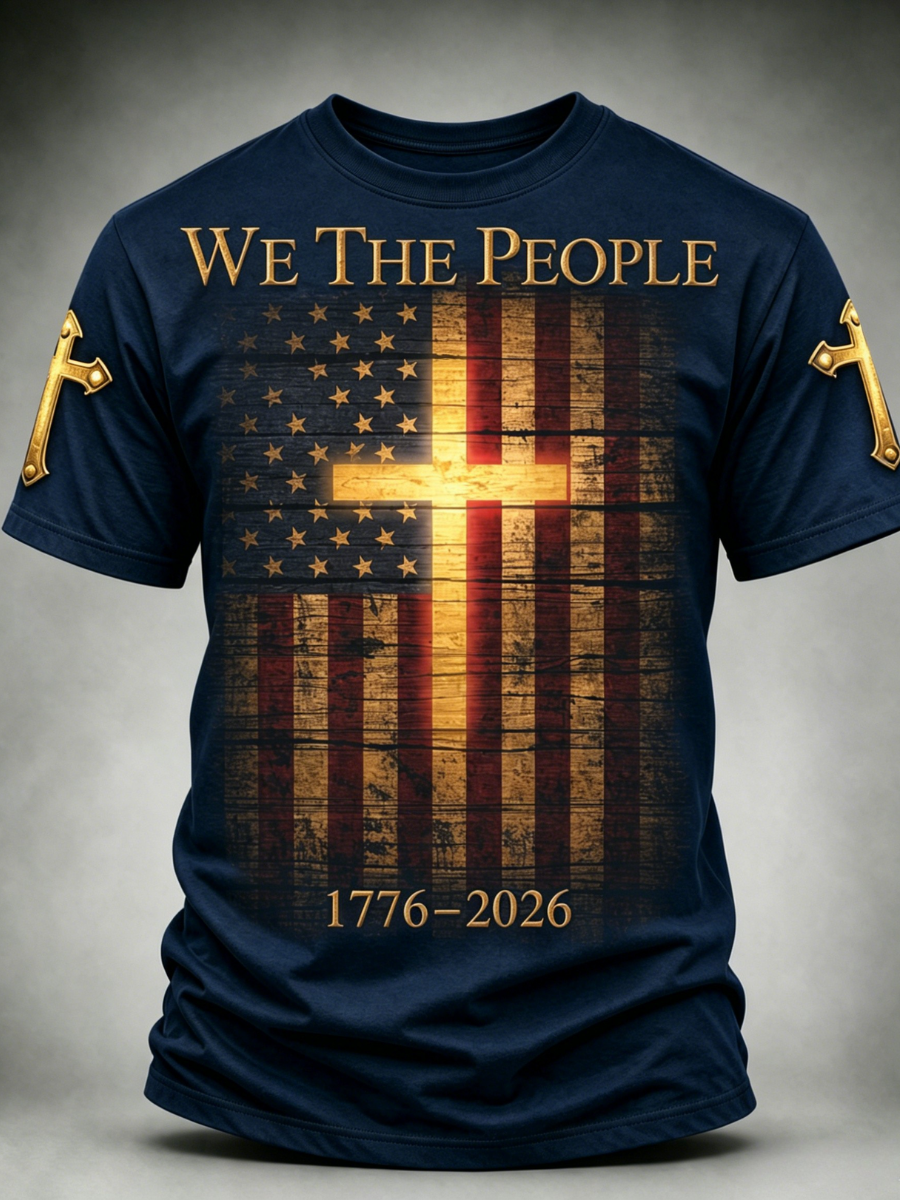 Men's USA 250th Celebration Faith T-Shirt