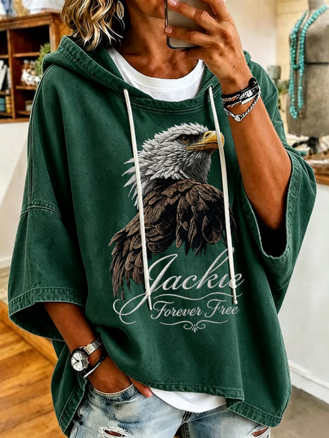 Women'S Casual Bald Eagle