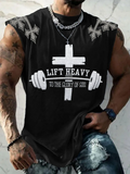 Men'S “Life Heavy To The Glory Of God ” Christian Fitness Casual Unisex Vests
