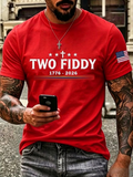 Men'S Faith Eagle Washed Art T-Shirt