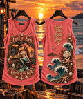 🍻 Lost at Sea, Found at the Bar Mermaid Cocktails & Sunset Tank Top