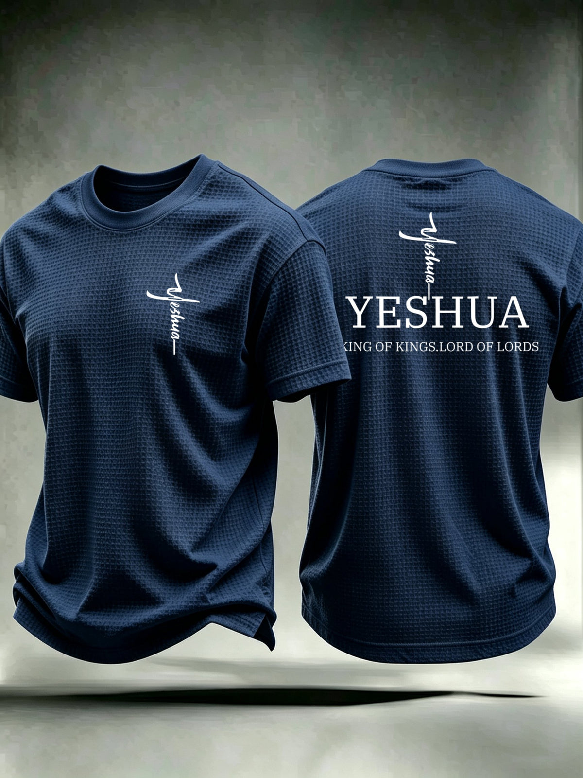 Men's  “Faith” waffle knit T-shirts