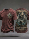 Men's "where thunder calls follow no crown rule the tide" T-shirts